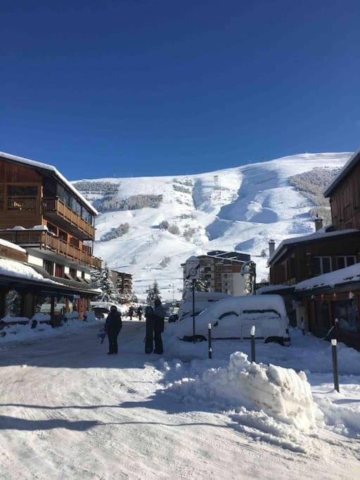 Station Les Deux Alpes, Le Refuge Du Diable, Front De Neige, 4/6 Personnes Apartment Luaran gambar