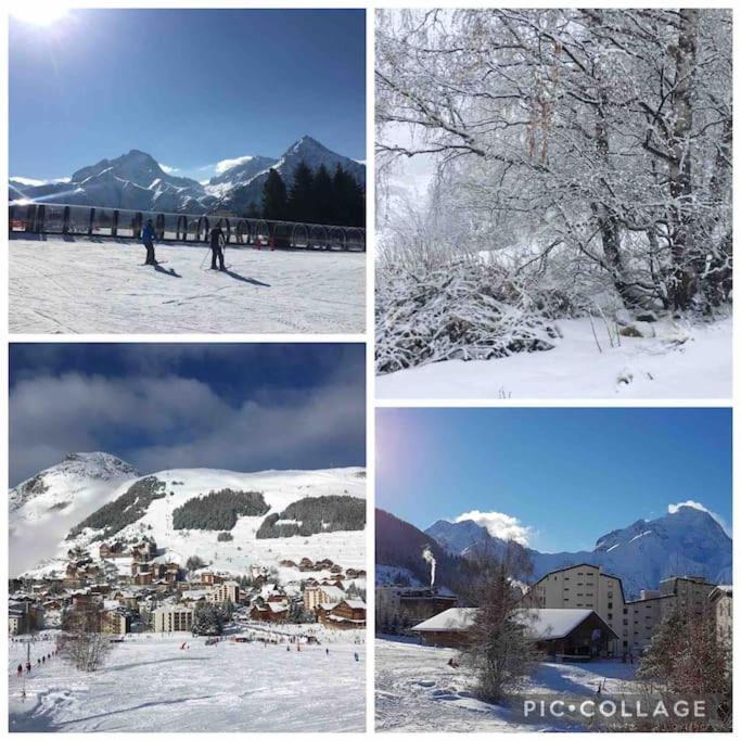 Station Les Deux Alpes, Le Refuge Du Diable, Front De Neige, 4/6 Personnes Apartment Luaran gambar